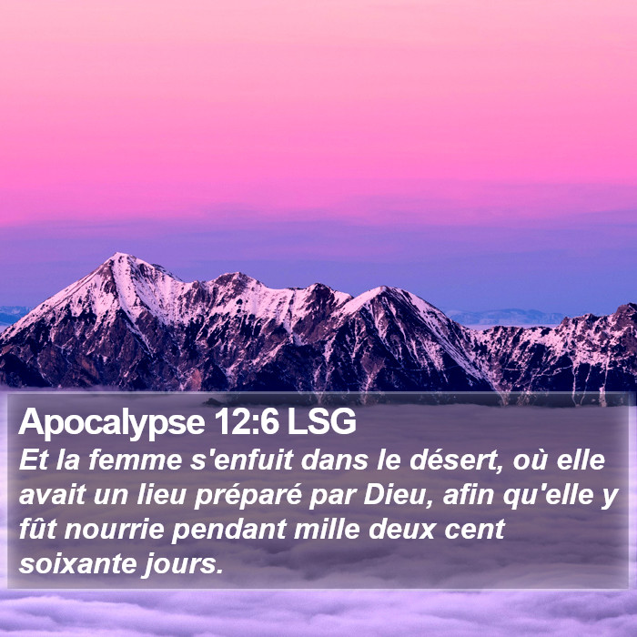 Apocalypse 12:6 LSG Bible Study