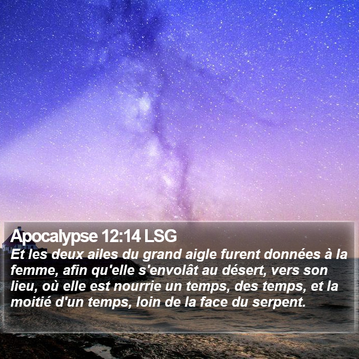 Apocalypse 12:14 LSG Bible Study
