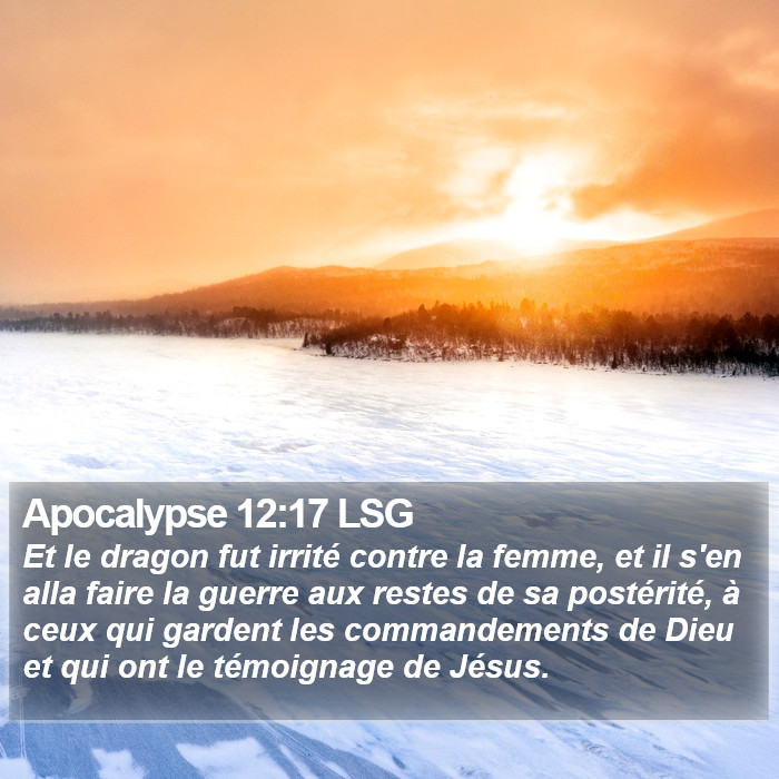 Apocalypse 12:17 LSG Bible Study
