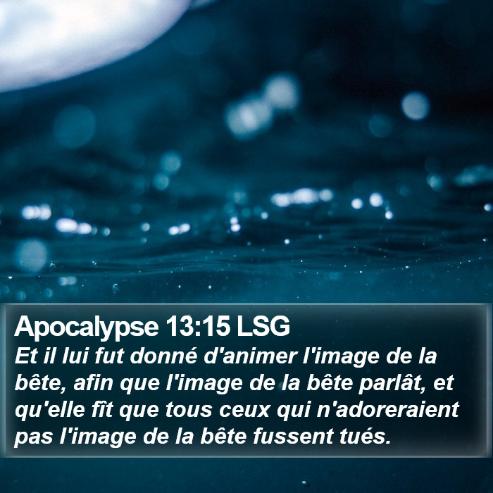 Apocalypse 13:15 LSG Bible Study
