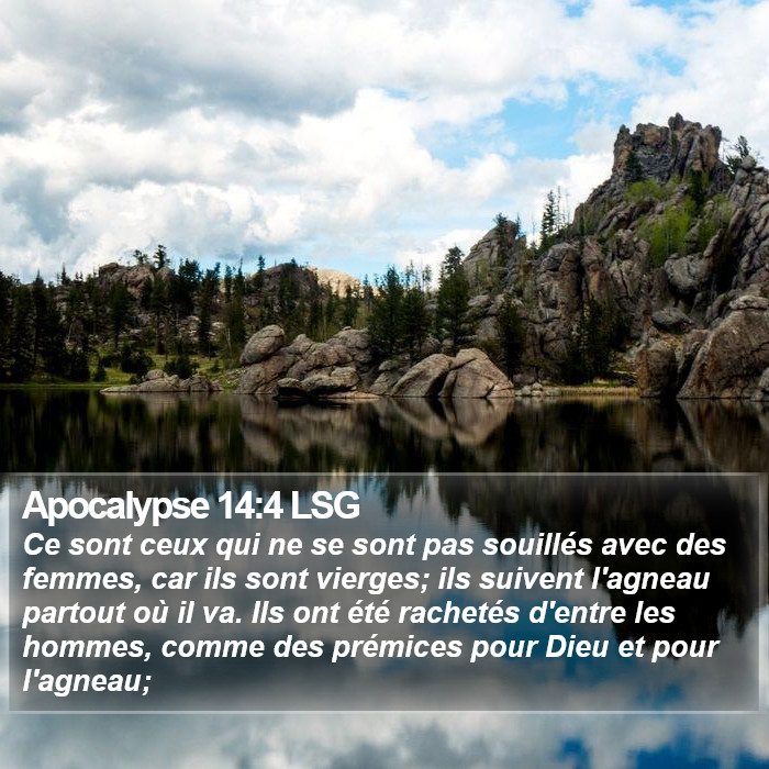 Apocalypse 14:4 LSG Bible Study