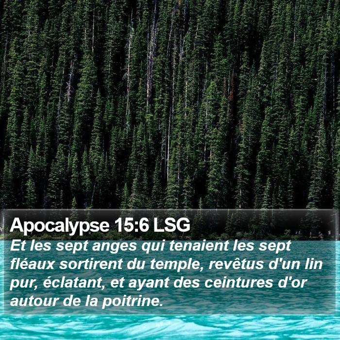 Apocalypse 15:6 LSG Bible Study