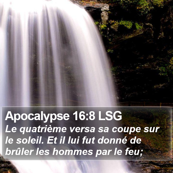 Apocalypse 16:8 LSG Bible Study