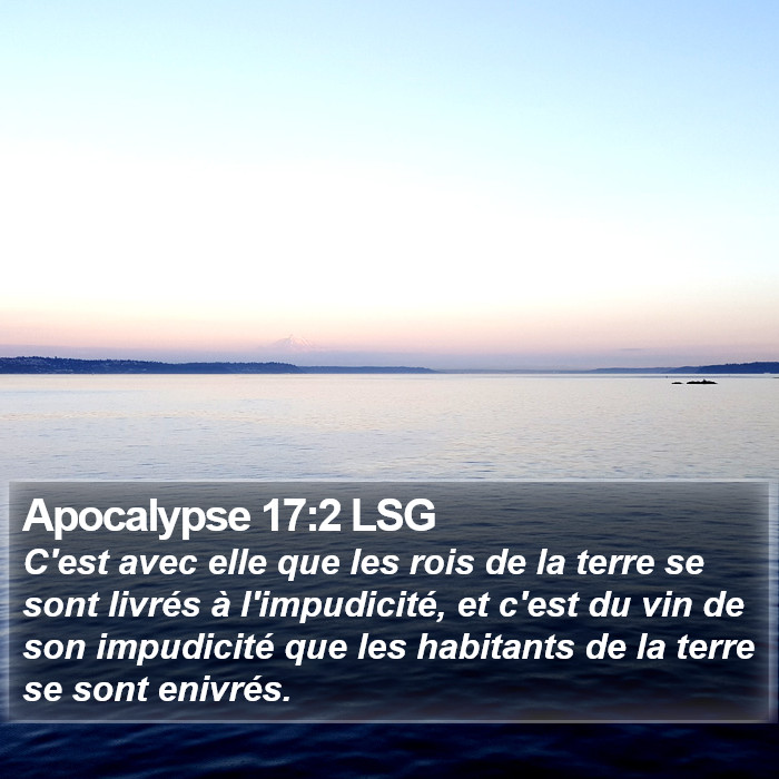 Apocalypse 17:2 LSG Bible Study