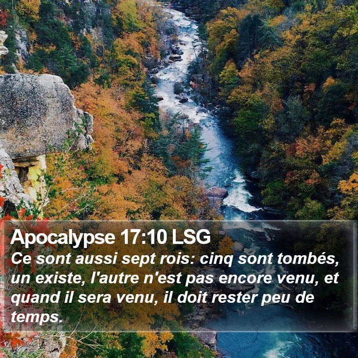 Apocalypse 17:10 LSG Bible Study