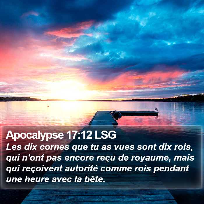 Apocalypse 17:12 LSG Bible Study