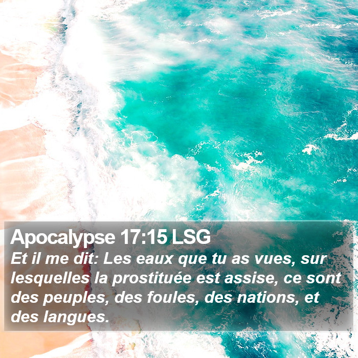 Apocalypse 17:15 LSG Bible Study