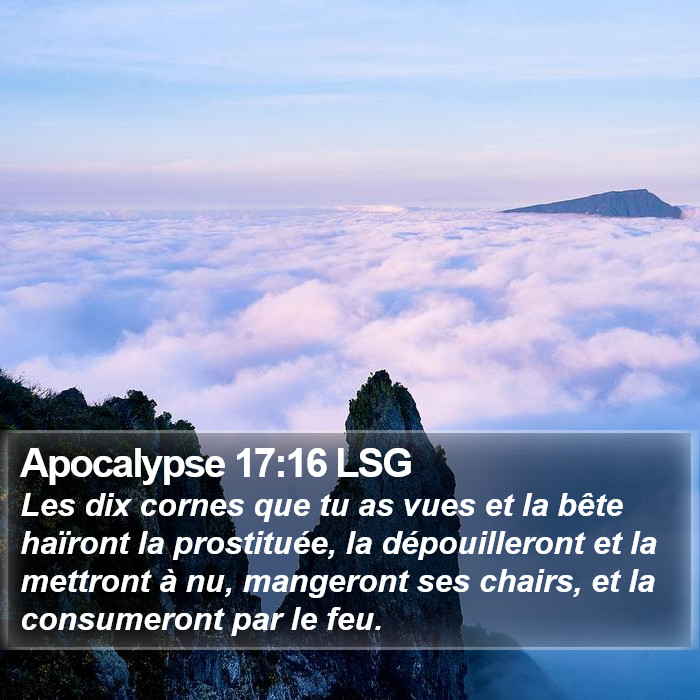 Apocalypse 17:16 LSG Bible Study