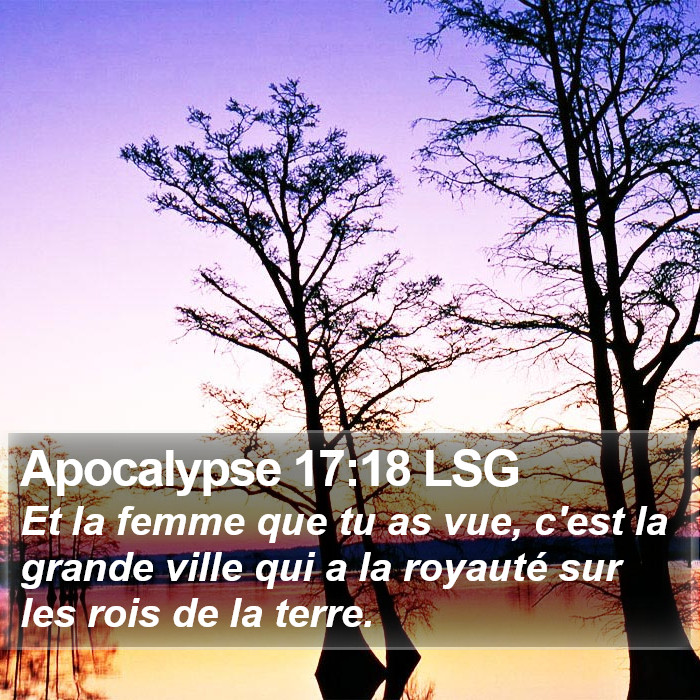 Apocalypse 17:18 LSG Bible Study