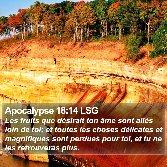 Apocalypse 18:14 LSG Bible Study