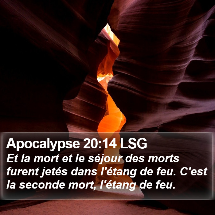 Apocalypse 20:14 LSG Bible Study